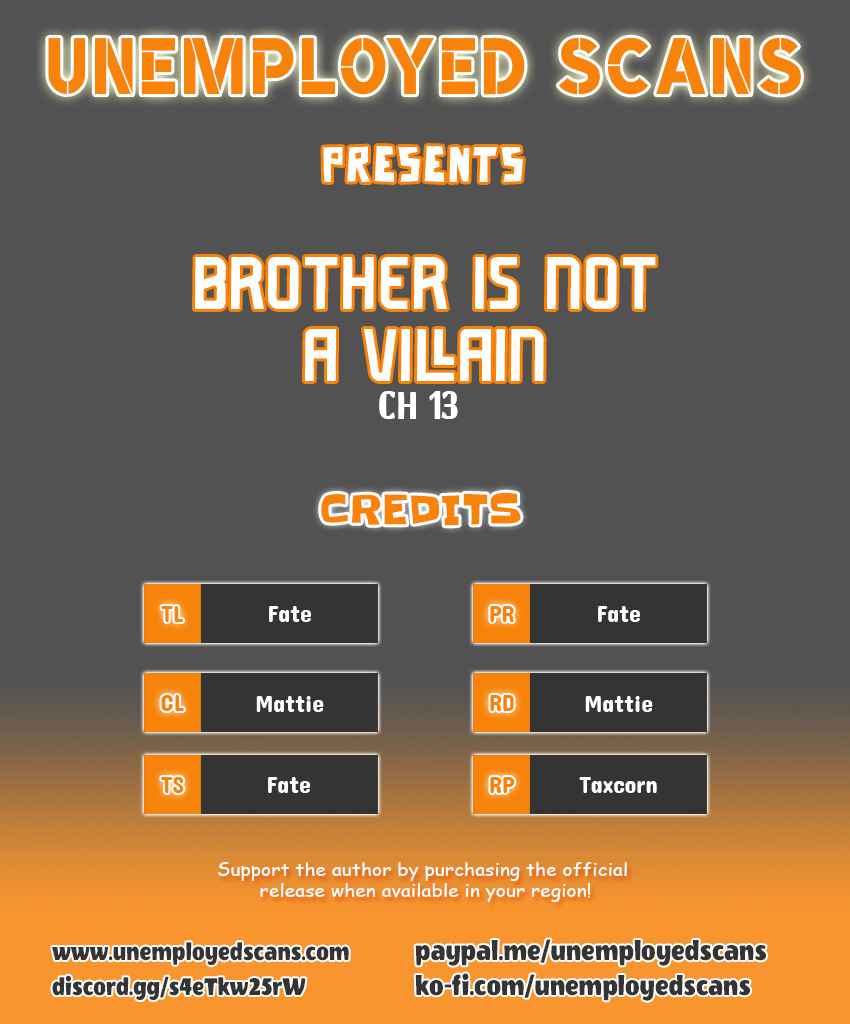 Brother is not the villain Chapter 13 1